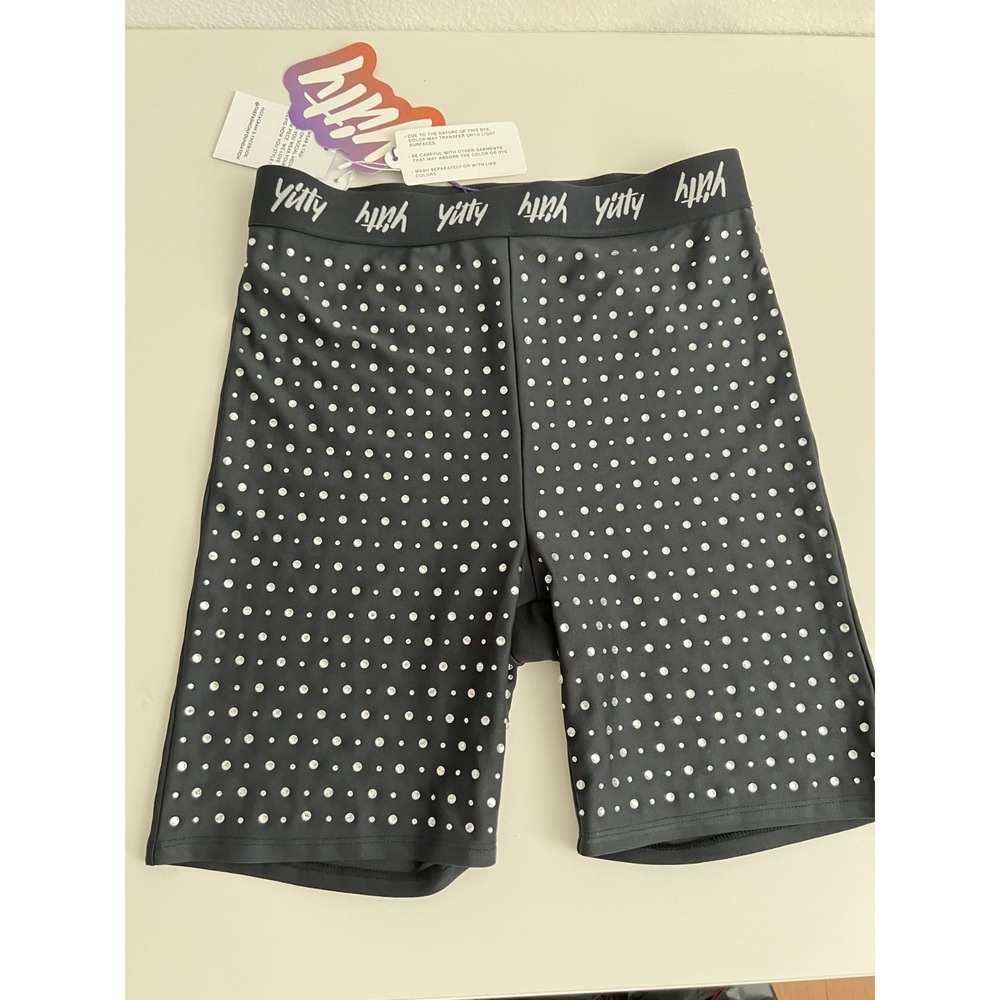 NWT Yitty Anniversary Major Label Smooth Short Iconic Black Gem Med